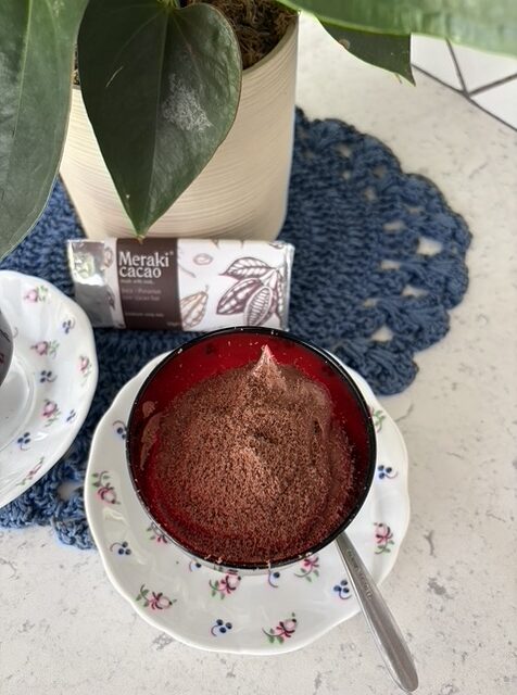 raw cacao mousse
