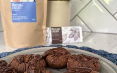 Almond, Tahini & Cacao Cookies